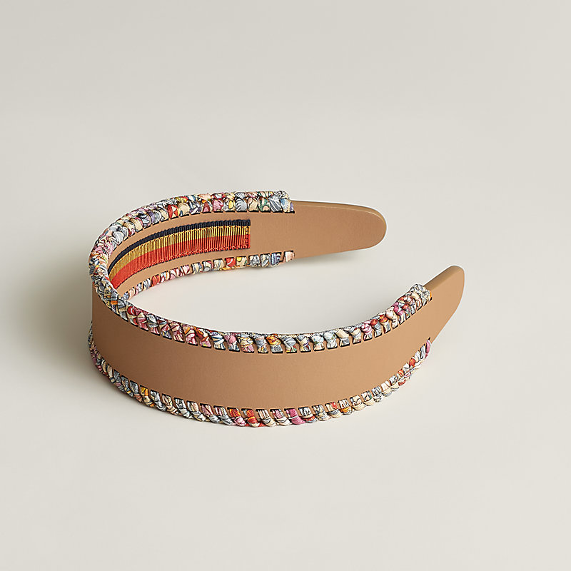 カチューシャ 《グレース・シルク》 《ブルーム》 | Hermès - エルメス